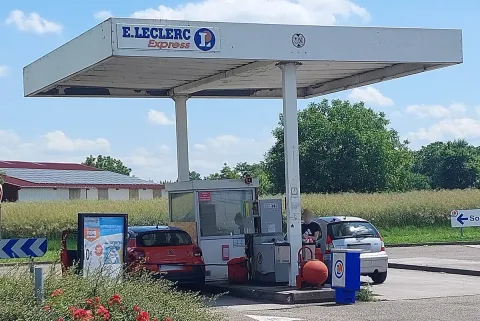 Foto de referencia de una gasolinera E.Leclerc