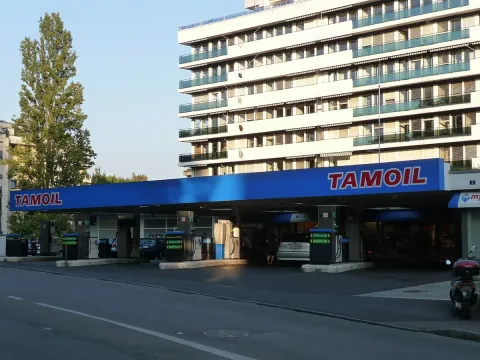 Foto de referencia de una gasolinera Tamoil